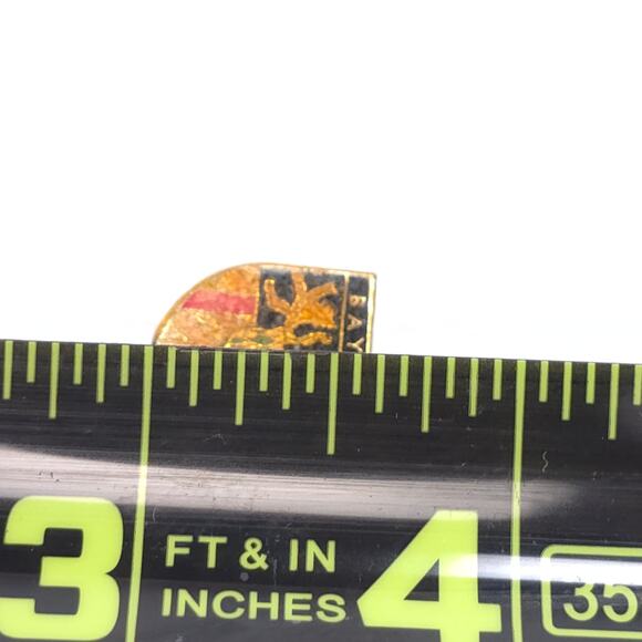 Vintage Bayern Germany Enamel Pinback Pin - Picture 3 of 3